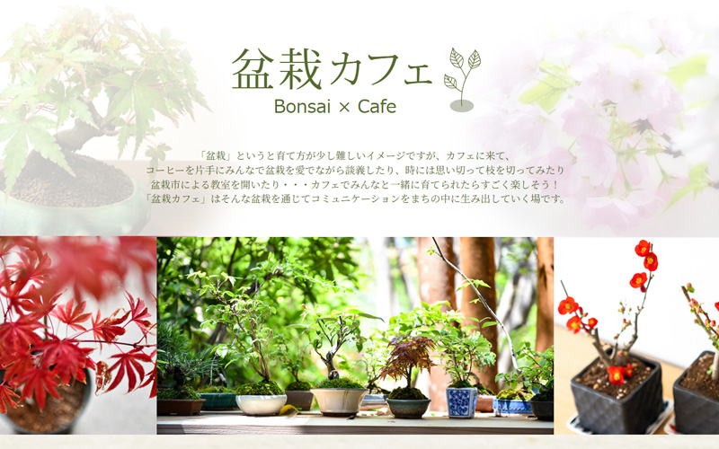 盆栽カフェ